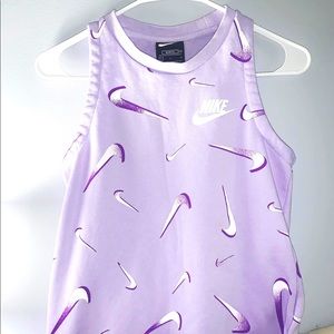Purple Nike top